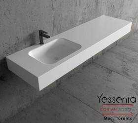 Manchester Corian® Washbasin | Custom-made 