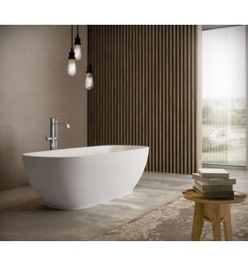 ALICEE Freestanding Solid Surface Bathtub - 175cm