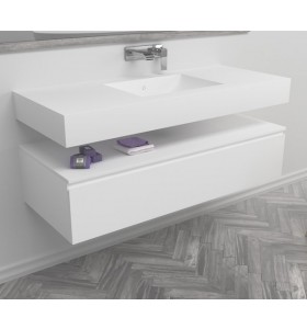 MDF Bathroom Cabinet - 1 drawer