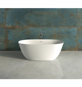 Tor Freestanding Solid Surface Bathtub - 180cm