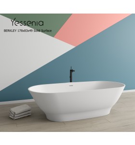 Berkley Solid Surface Bathtub 150-165cm