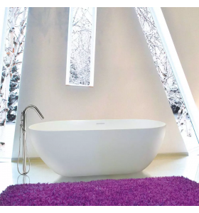 CAMILLE Freestanding Solid Surface Bathtub - 170cm
