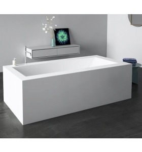 LORRAINE Built-in DuPont™ Corian® Bathtub